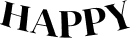 Happy text